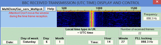 BBC mit CLOCK.EXE