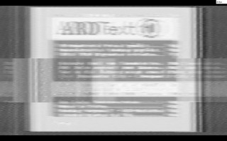 Geisterbild ARD Text