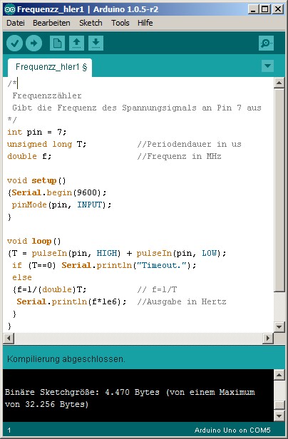 Arduino als Zollstock