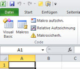 Excel-Tabelle mit Arduino